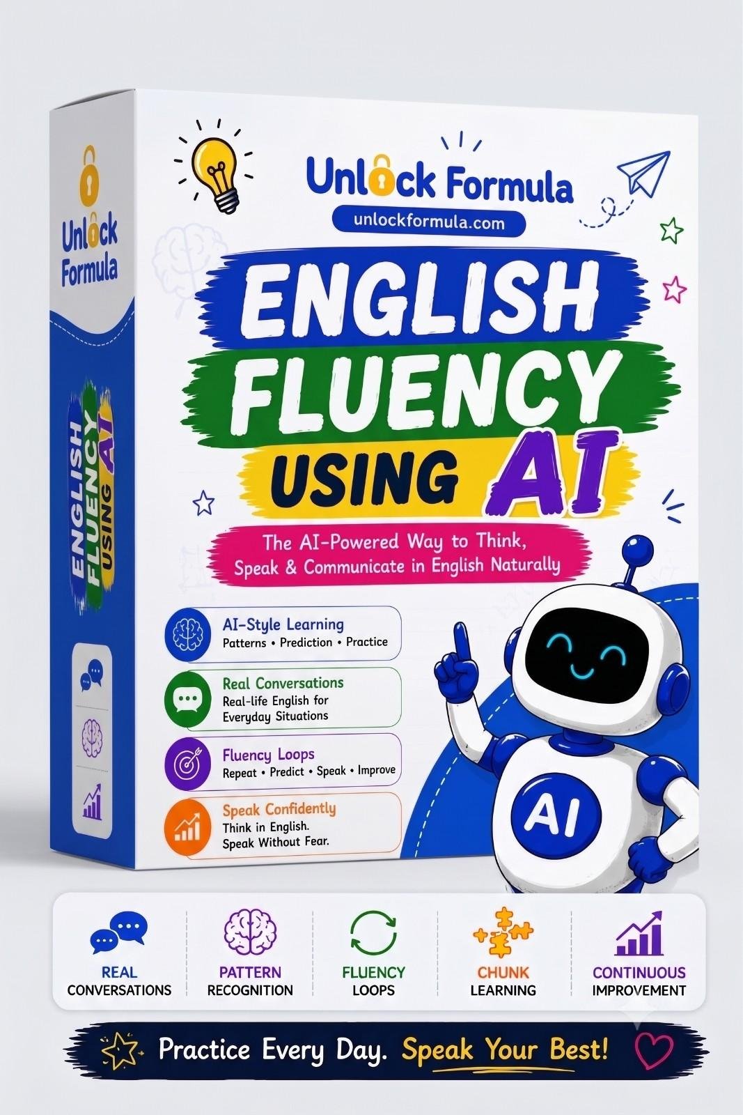 English Fluency Using AI (ebook)