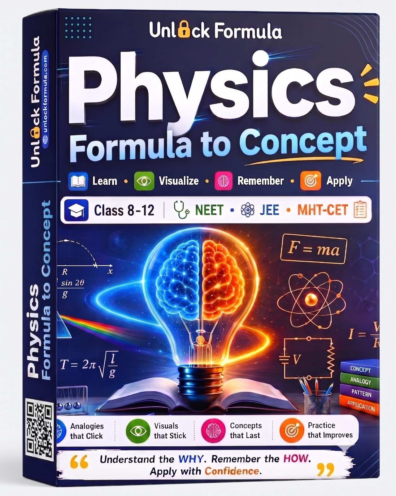 Physics Formula to Concept (ebook)